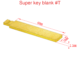 Super Key Blank L#20pcs for 2M2 Tank Key Cutting Machine