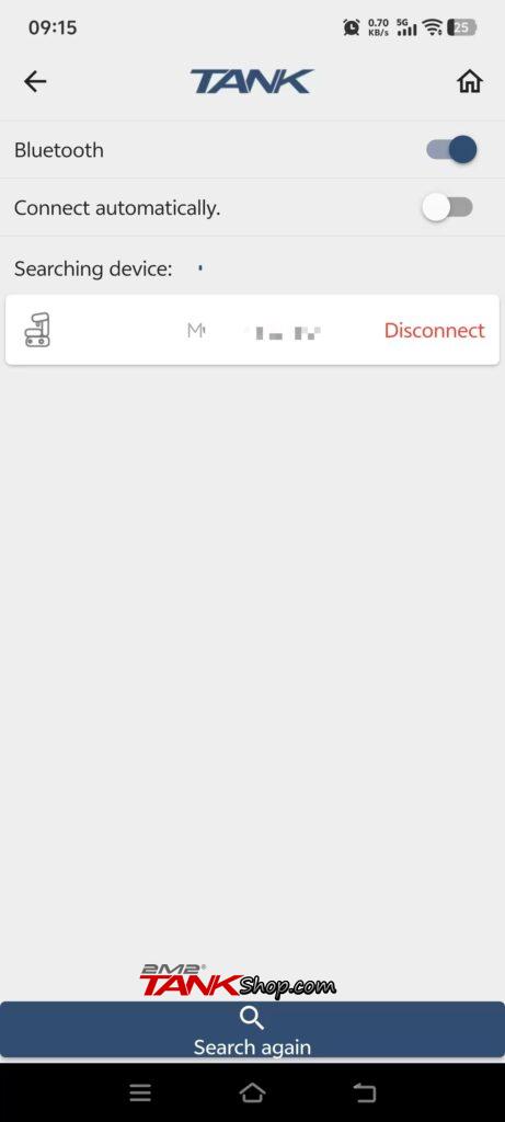 2M2 Tank 2 Pro Bluetooth Connection Issue on Phone