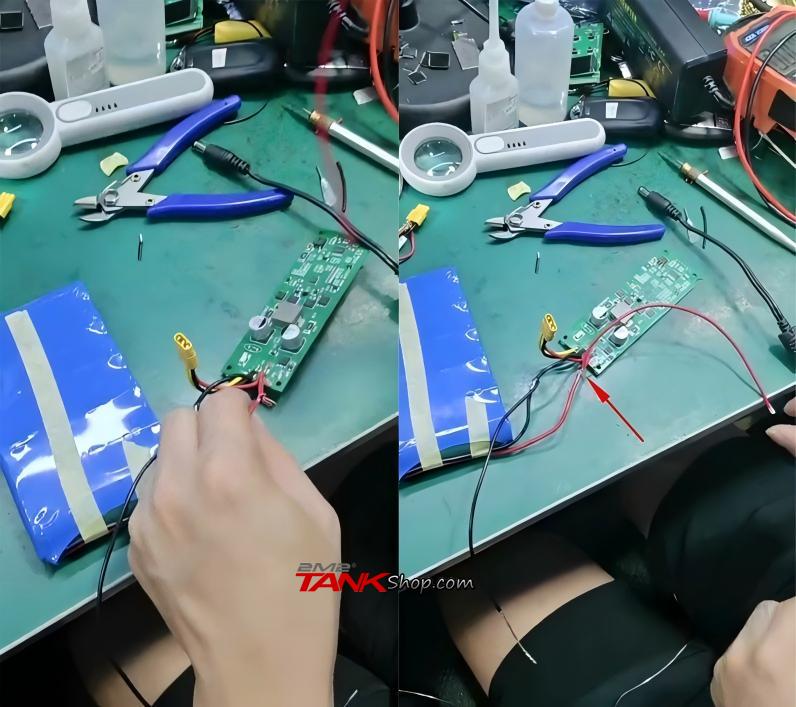 2M2 Tank 2 Pro Fails to Charge Battery Solution (10)