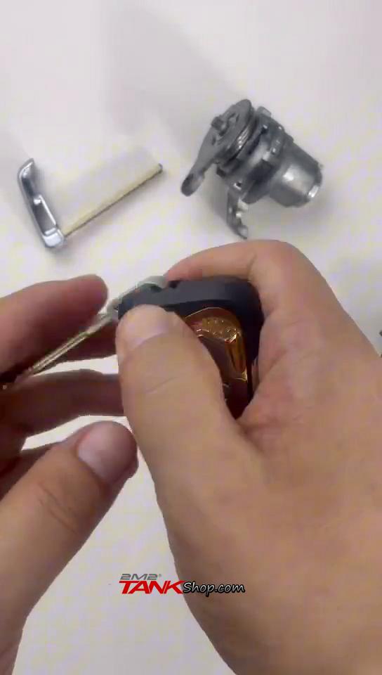 How to Duplicate a Laser Key with 2M2 Tank CNC 21