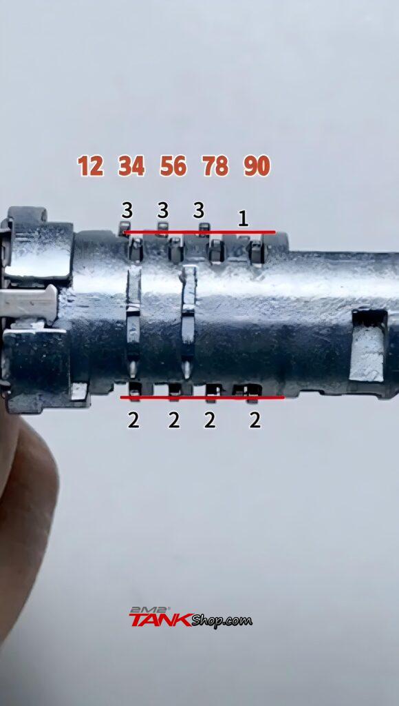 How to Find Key Bittings with the 2M2 TANK CNC 02