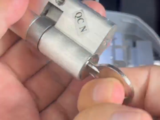 How to Cut a Yale Key by Bittings with the 2M2 Tank 09
